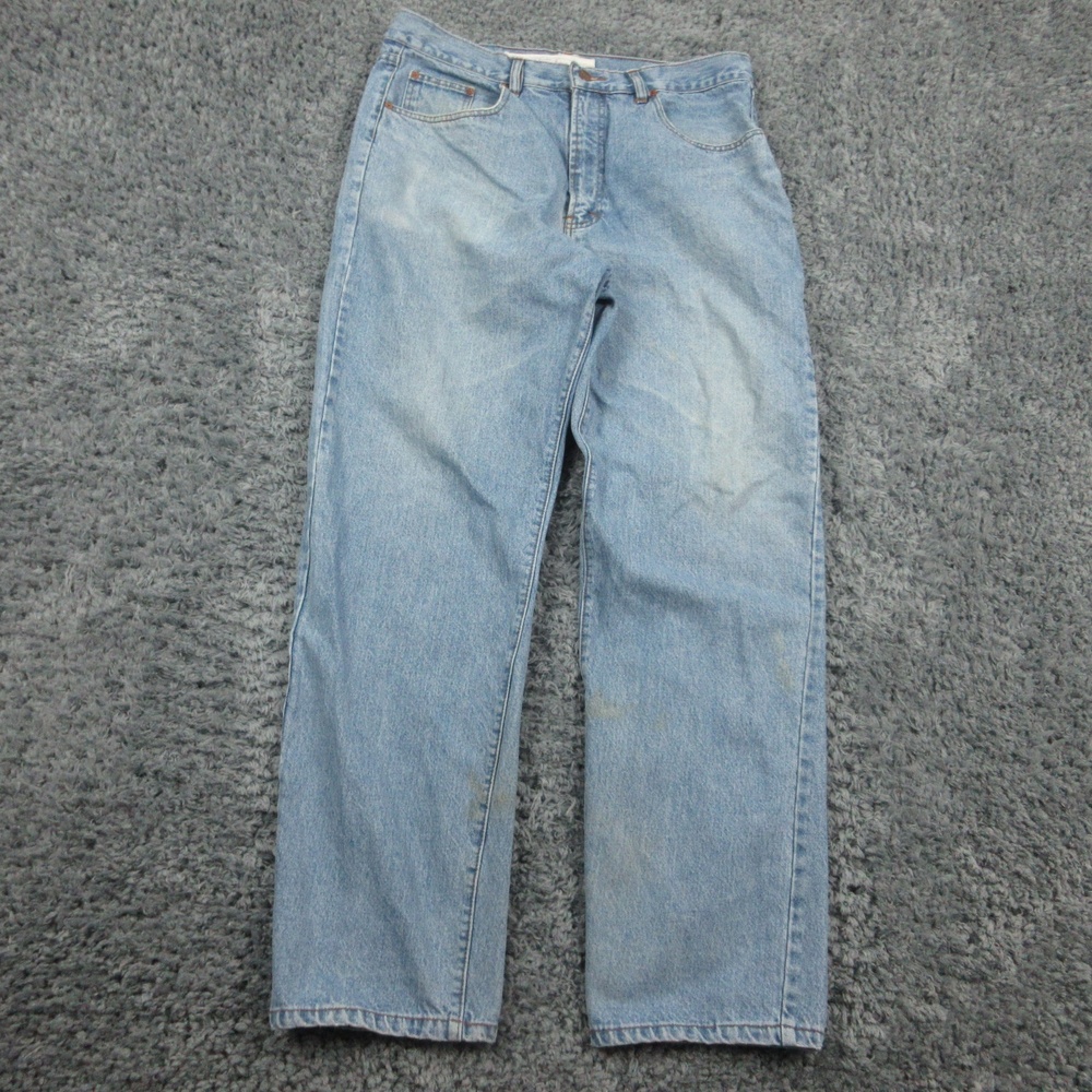 Vintage Unionbay Jeans Mens 36x34 Straight Leg Comfort Denim 90s Pants 36x32.5*